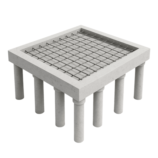 Свайно-ростверковый фундамент в СПб